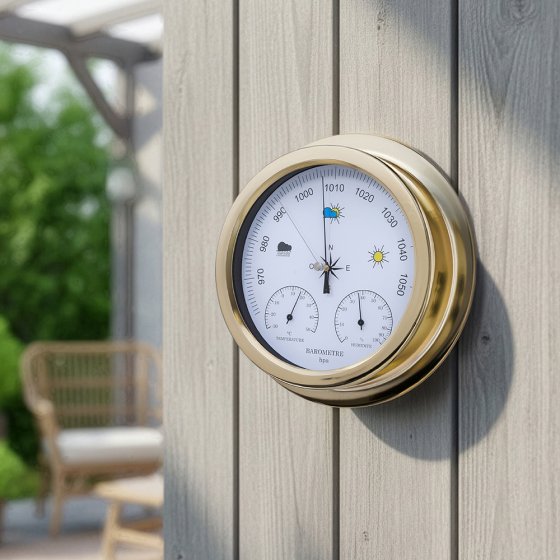 Baromètre 3-en-1 XL 