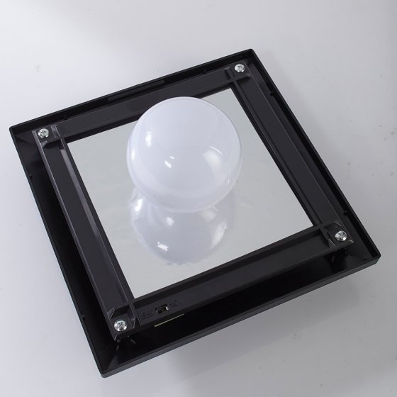 LED Solar-Laterne mir Wandhalterung 