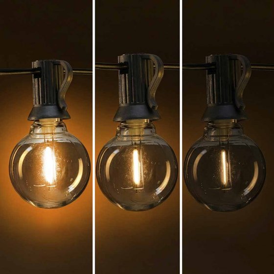 Außen-Lichterkette mit Fernbedinung 