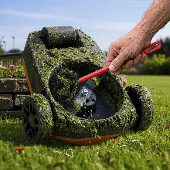 Lot de 3 brosses pour tondeuse à gazon 