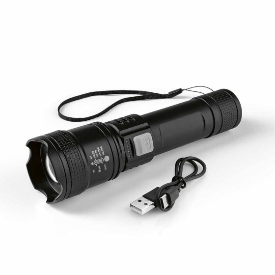 Akku-LED-Taschenlampe 