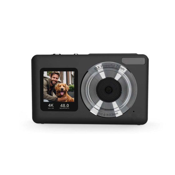 Appareil photo numérique à double écran 