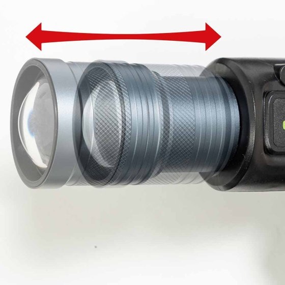 Lampe de poche rechargeable 