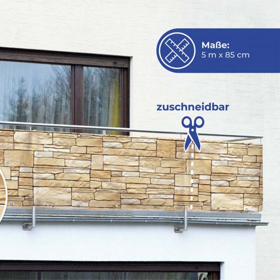 Maximex Sichtschutz Mauer 