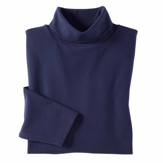 Pull à col roulé thermique