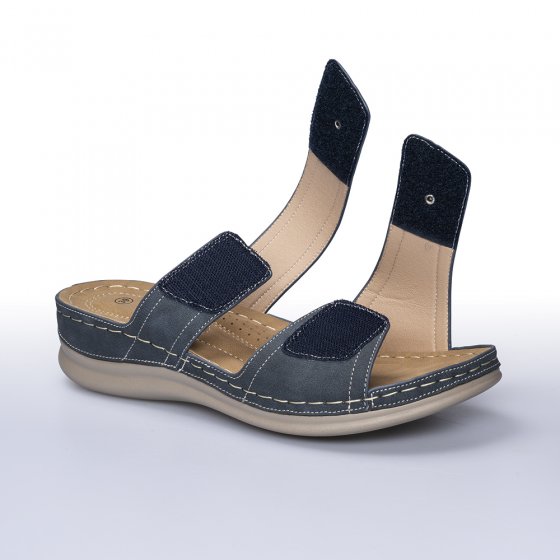 Bequem Klettpant."Anette"blau 40 | Blau