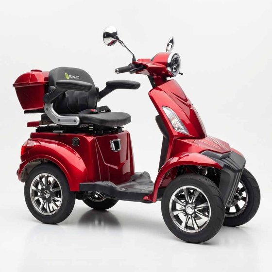 E-Mobil MAXXI, 4-Rad Blei-Akku  Rot