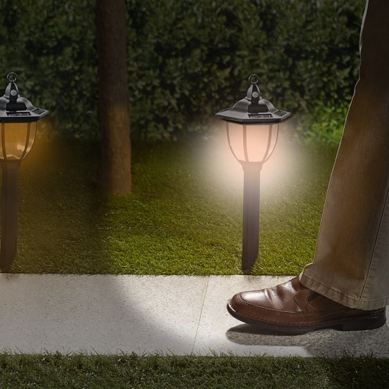 Solar-Leuchte „2 in 1“ 2er-Set