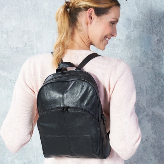 City-Lederrucksack 