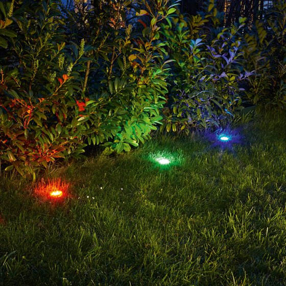 Lampes LED multicolores Lot de 3  