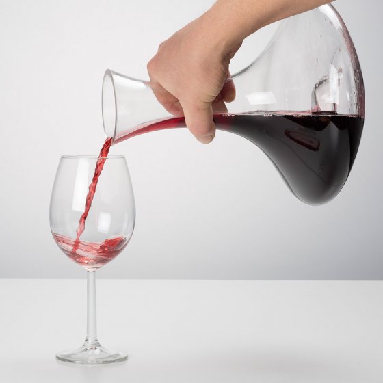 Carafe à aérer rotative 