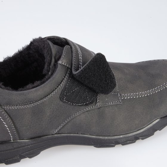 Klettslipper mit Warmfutter 44 | Anthrazit