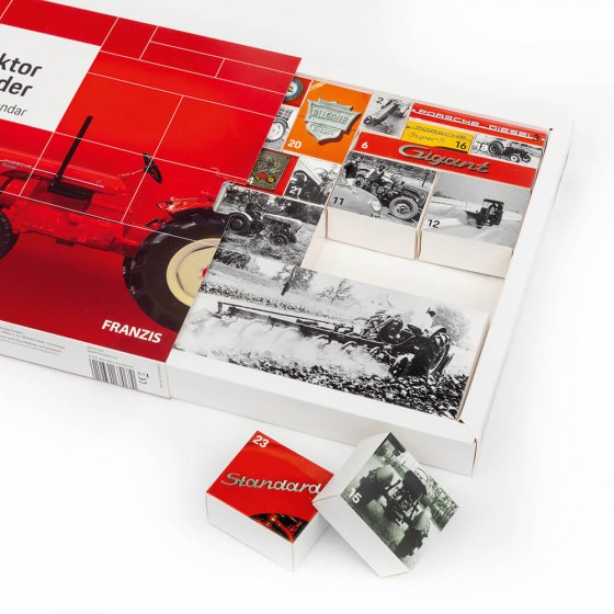 Oldtimer Traktor Adventskalender 