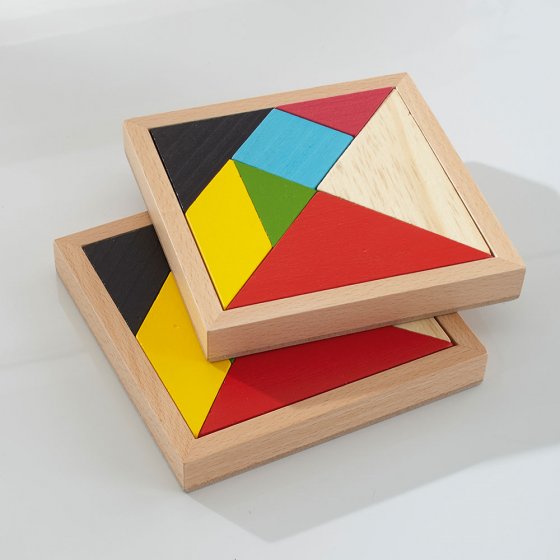 Tangram-Holzspiel 2er-Set