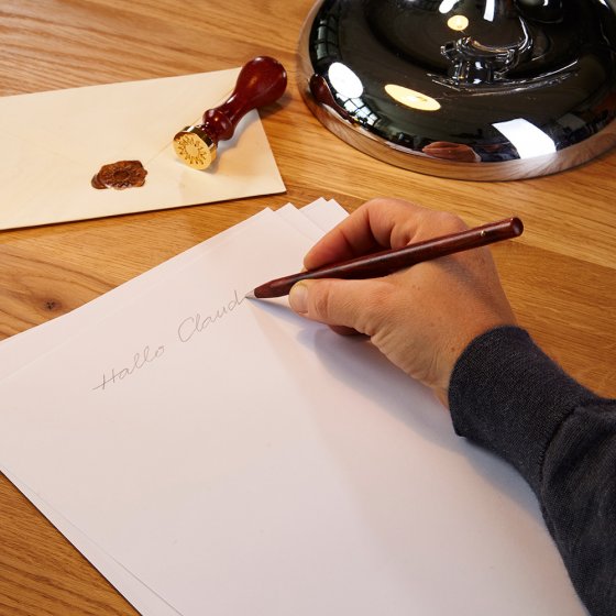 Stylo bois de santal sans encre 
