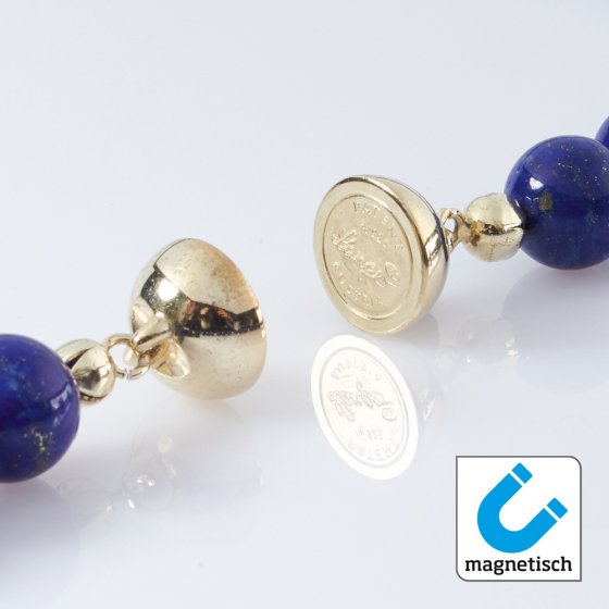 Collier de pierres précieuses lapis-lazuli 