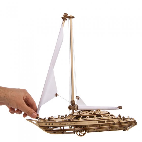 Maquette bois : voilier de rêve 