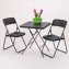 Ensemble de salon pliant aspect rotin - 5