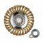 Brosse métallique de désherbage pour faux à moteur - 5