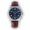 Montre solaire à radio-pilotage avec bracelet en cuir - 5