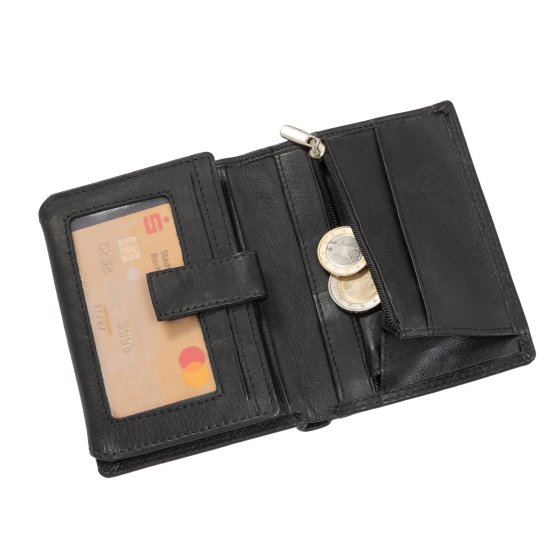 Ledergeldbörse mit RFID + BOX 