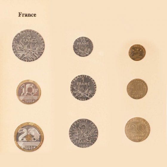 Münzsammlung „The Last European Coins“ 