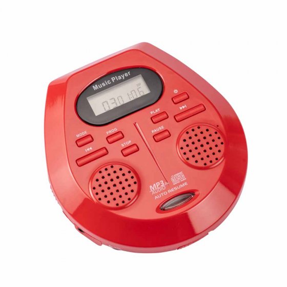 Tragbarer CD-Player mit Stereo-Lautsprechern 