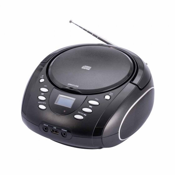 Tragbarer CD-Player mit DAB+-Radio 