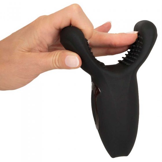 Masturbator mit massierenden Vibro-Flügeln