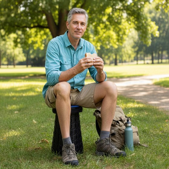 Tabouret XXL réglable en hauteur 