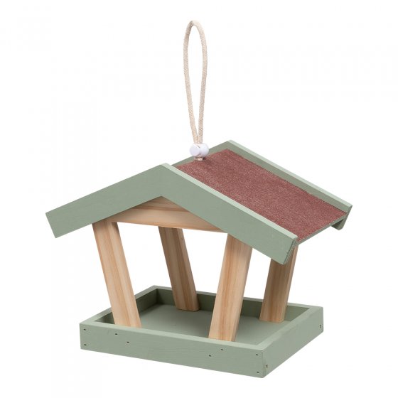 Vogel-Futterhaus aus Holz 