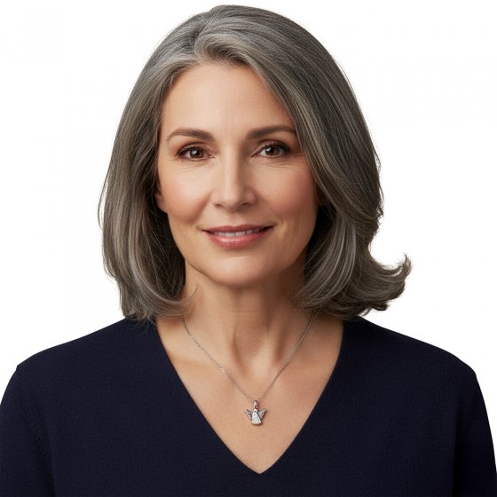 Halskette mit Engel-Anhänger 