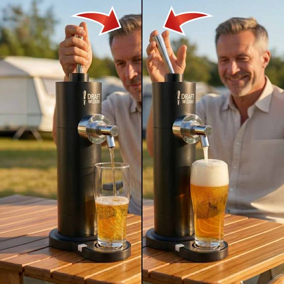 Distributeur de bière pour bouteilles et canettes 