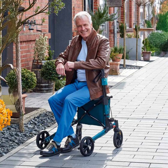 Déambulateur aluminium 