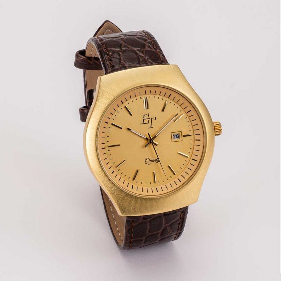 Ihr Geschenk: Armbanduhr "Gold"