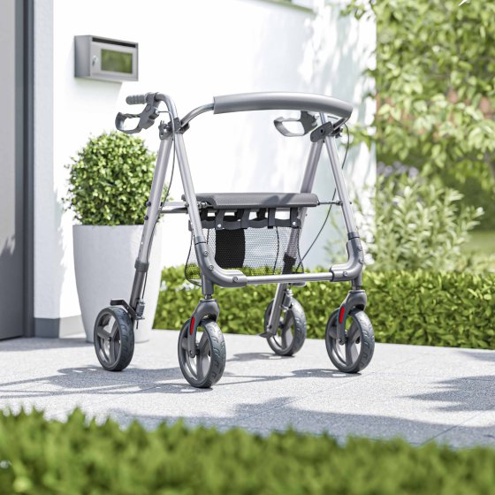 Déambulateur en aluminium 