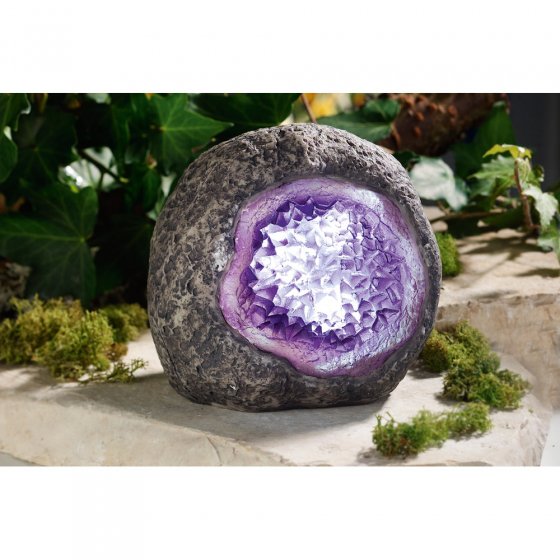 Solarleuchte „Amethyst” 