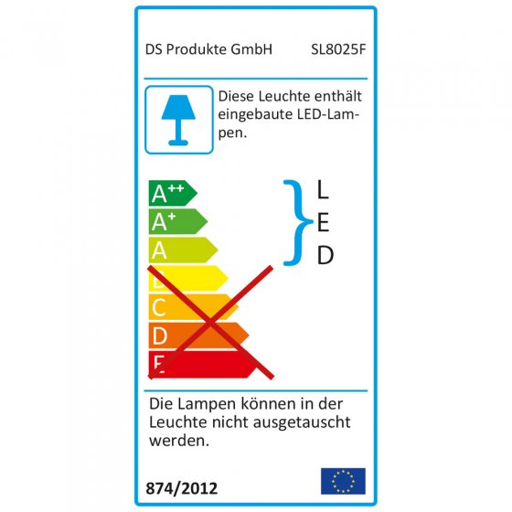 Lampadaire lumière du jour LED "Color”' 