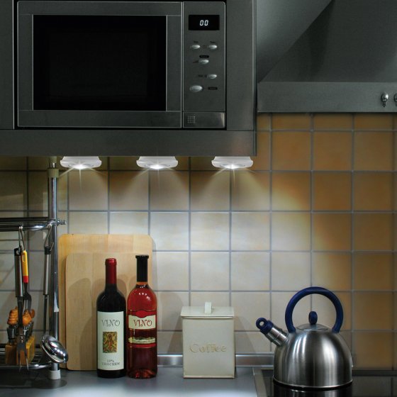 LED-Unterbaustrahler 3er-Set