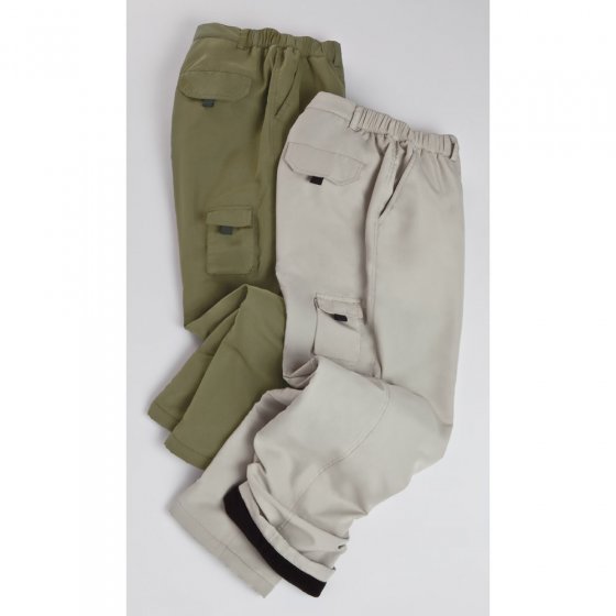 Pantalons thermiques antitaches par lot de 2 