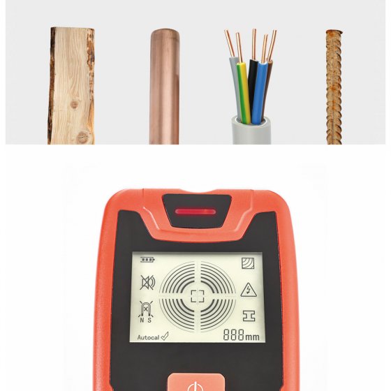 Digitaler Materialdetektor