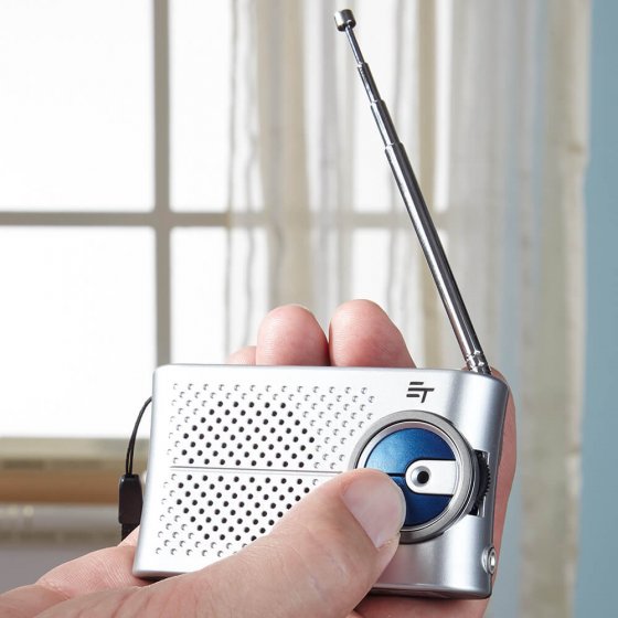 Votre cadeau: Radio de Poche 