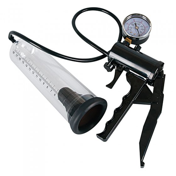 Penispumpe mit Manometer