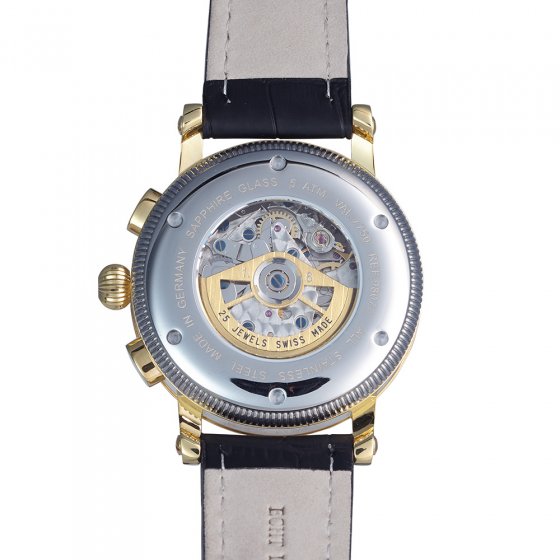 Chronographe automatique Erbprinz "Unique d’or"