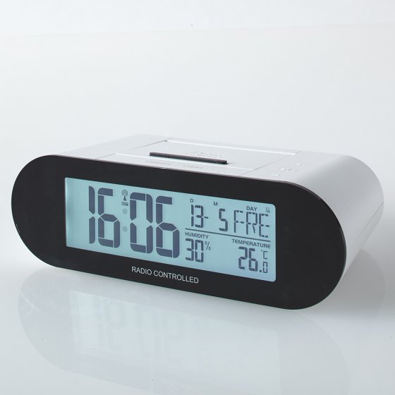 Funkwecker mit „Pop-up”-Display