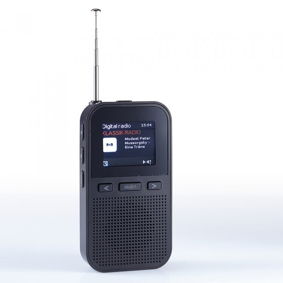 Radio de poche DAB+ avec écran en couleur 