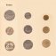 Pièces de collection  "The last European coins" - 6