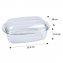 Plat en verre pour cuisson et gratin - 6