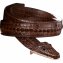 Ceinture en cuir « tête d'alligator » - 6