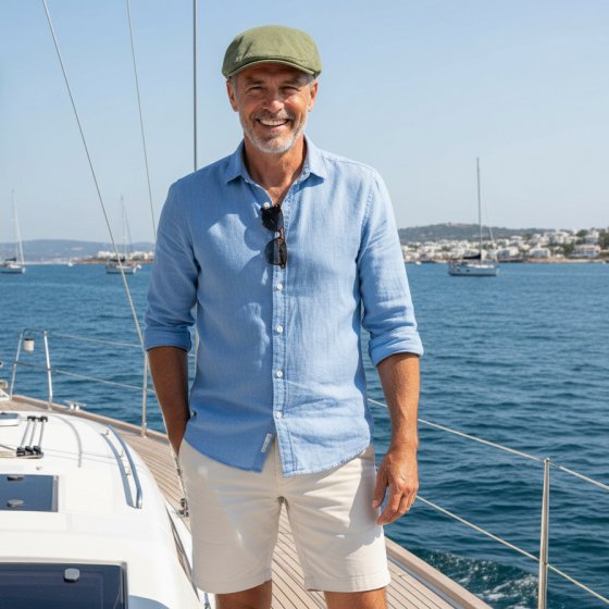 Baumwoll-Schirmmütze 